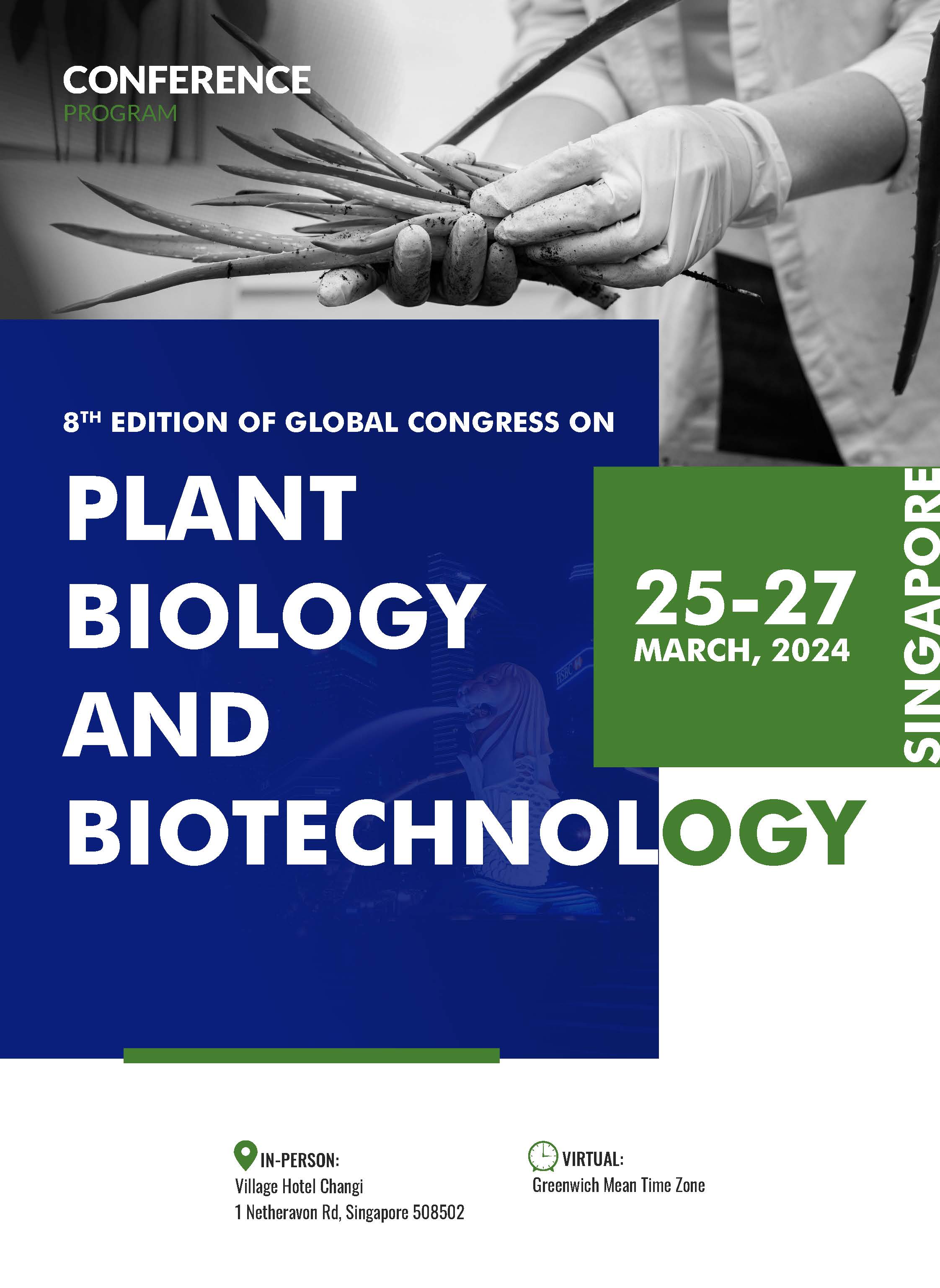 8th Edition of Global Congress on Plant Biology and Biotechnology | Singapore Program